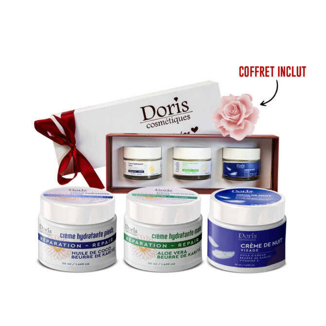 Coffret Rose 4 - Doris cosmétiques