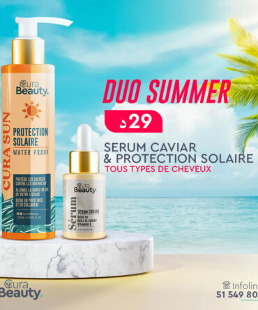 Duo solaire cura beauty