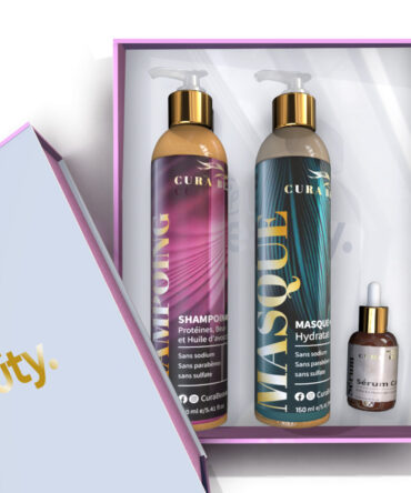 Coffret soin cheveux Cura