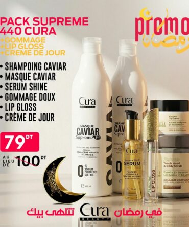 Pack supreme caviar 440 Cura 6en1
